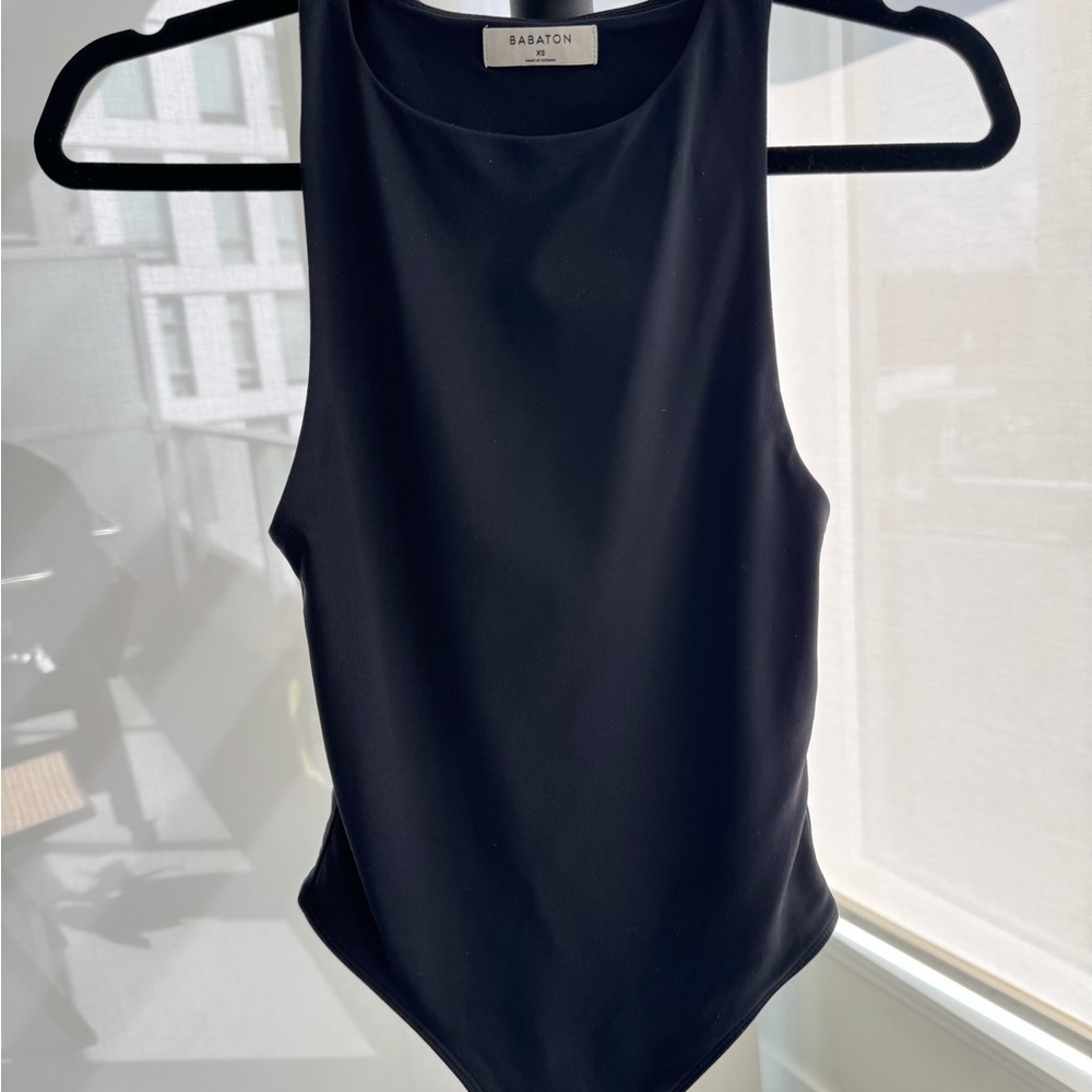 NEW Aritzia Babaton Black Bodysuit
